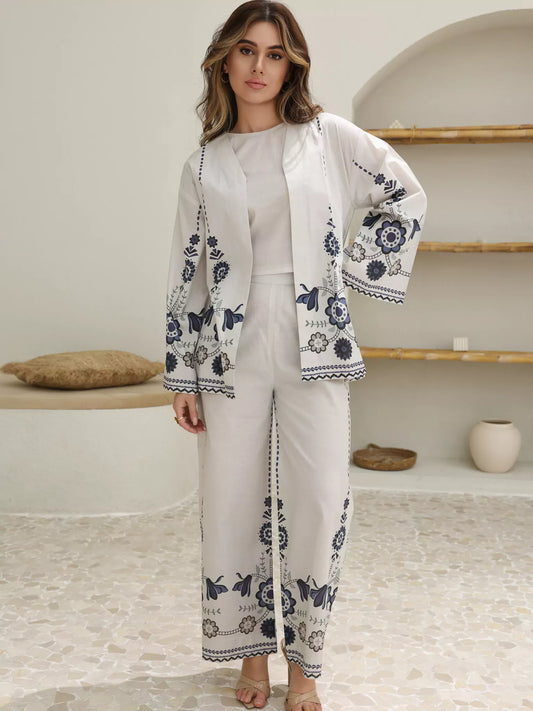 Indigo Vector Co Ord Set