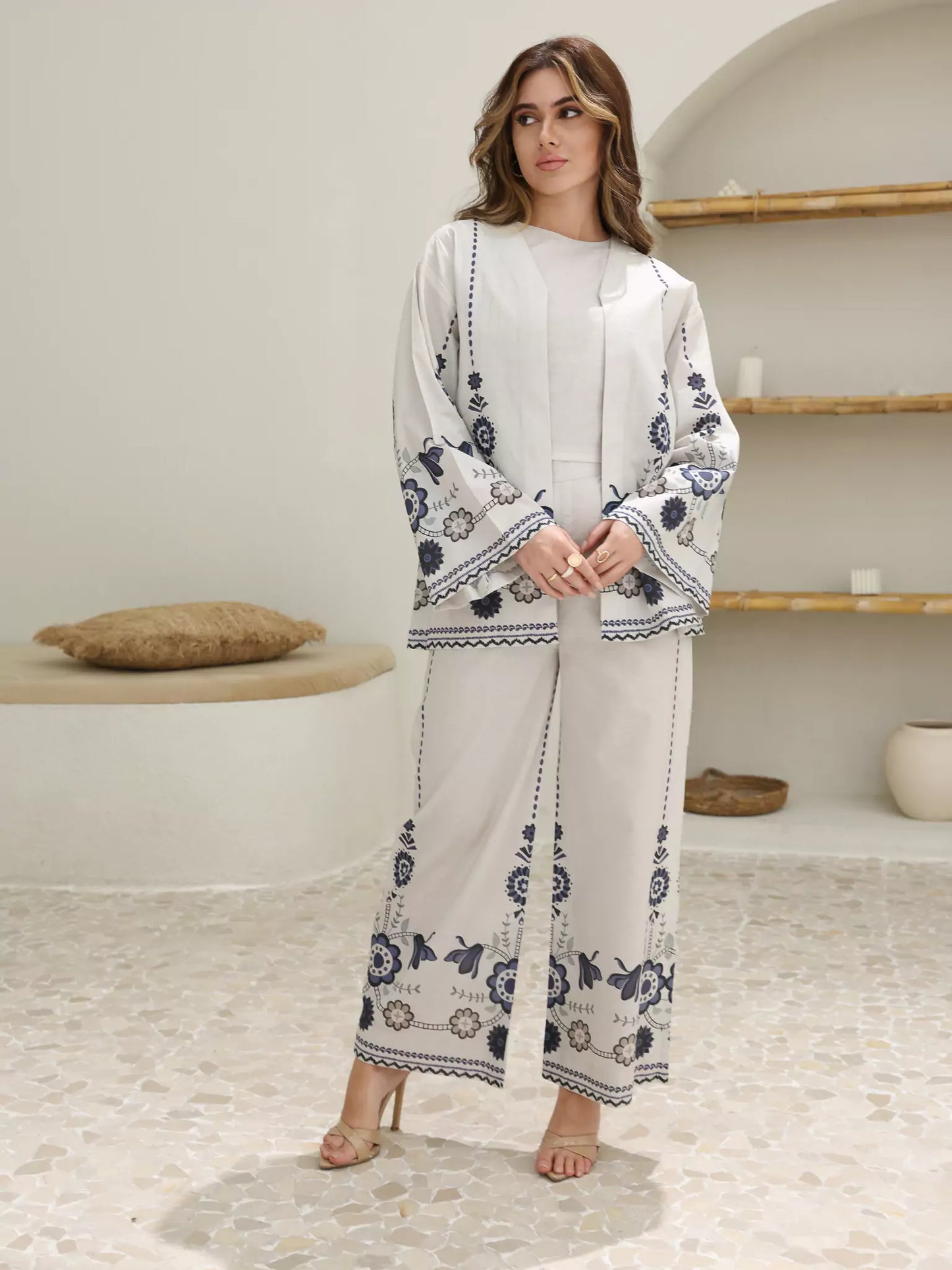 Indigo Vector Co Ord Set