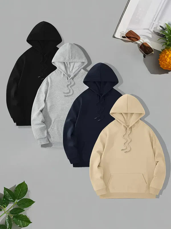 PLAIN HOODIES