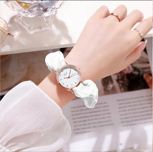 Korean Scrunchie Watch for Girls
