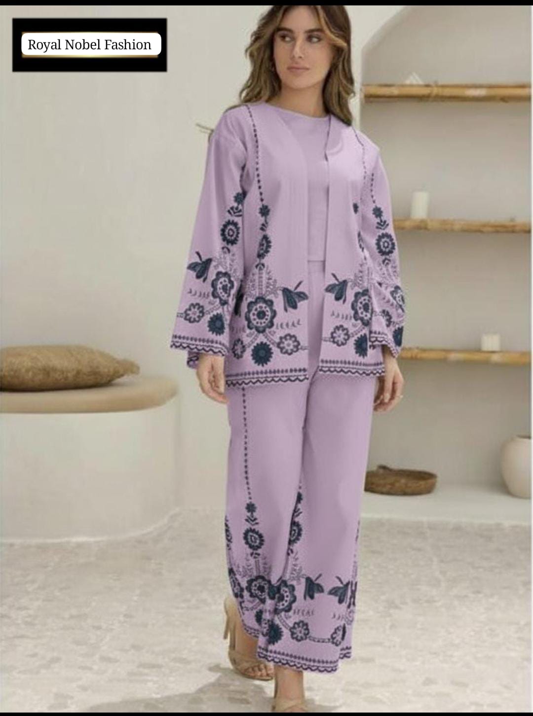 Indigo Vector Co Ord Set